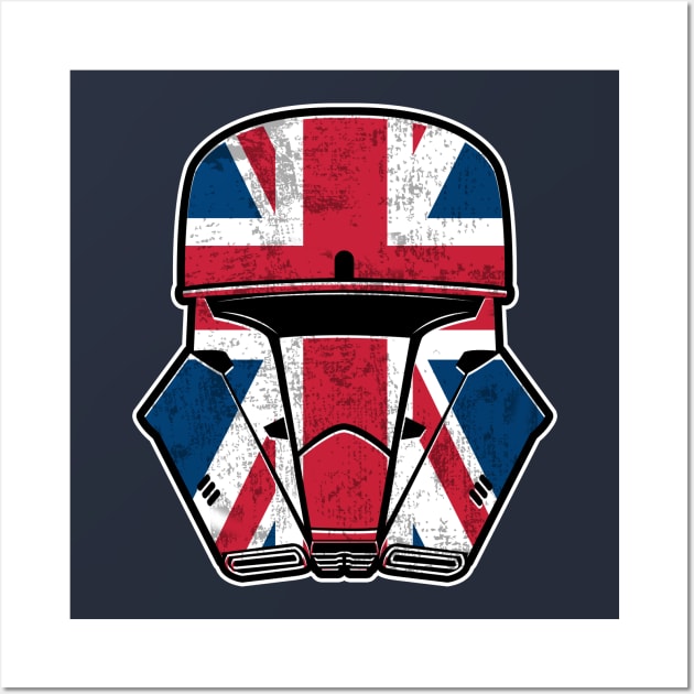 UK Patriot Wall Art by MatamorosGraphicDesign